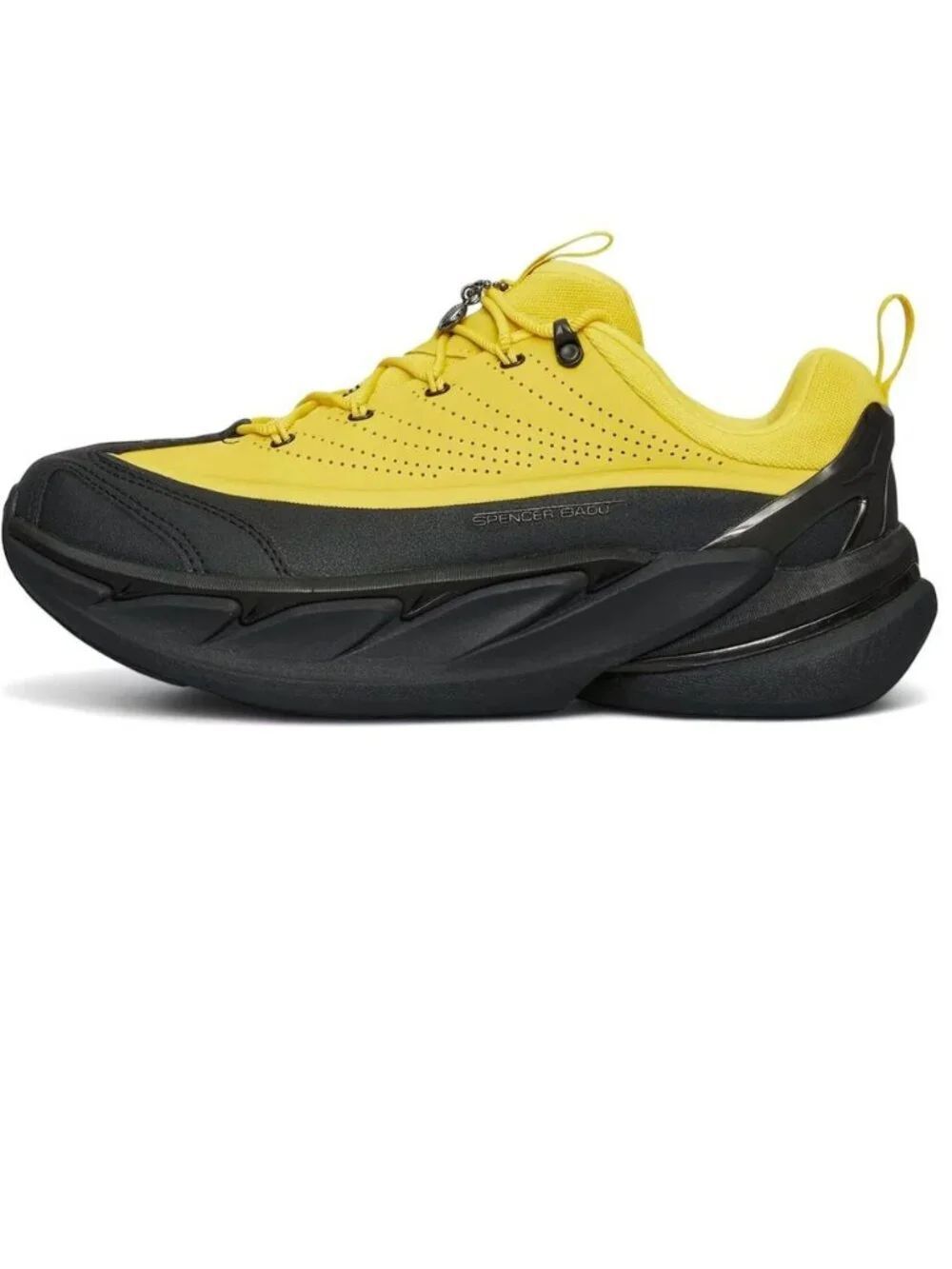 HOKA ONE ONE Elevon X Spencer Badu Zest Black 1171360-ZTB Mens 13 US 48 EUR